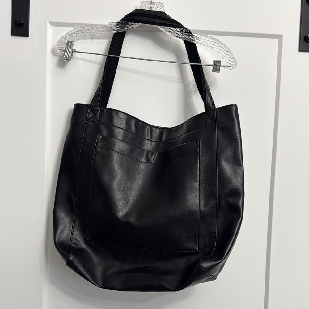 Elegant Black Tote Bag